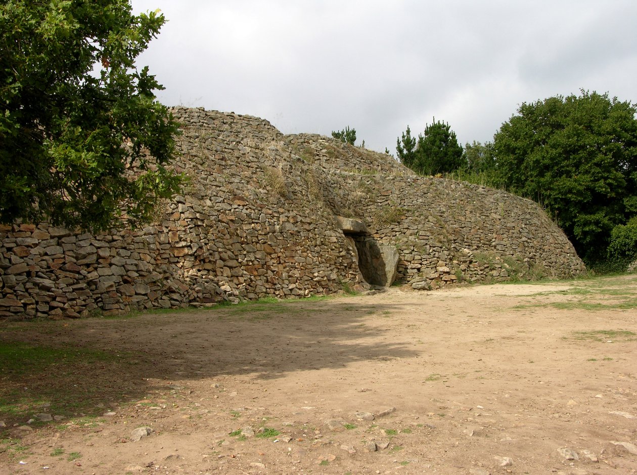 Entrance to the Passage Grave, Discovered 1825 by Neolithic