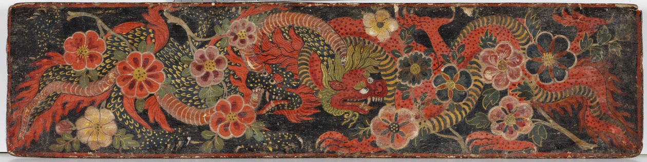 Buddhist Manuscript Cover by Nepalese School