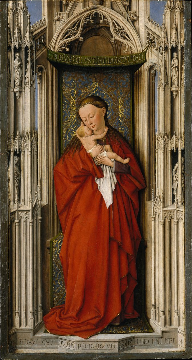Virgin and Child in a Niche, c.1500 by Netherlandish School