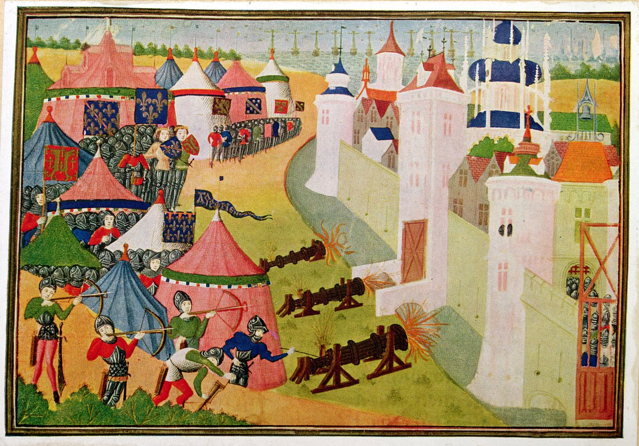Assault on the pirate stronghold in North Africa (Mahedia) from 