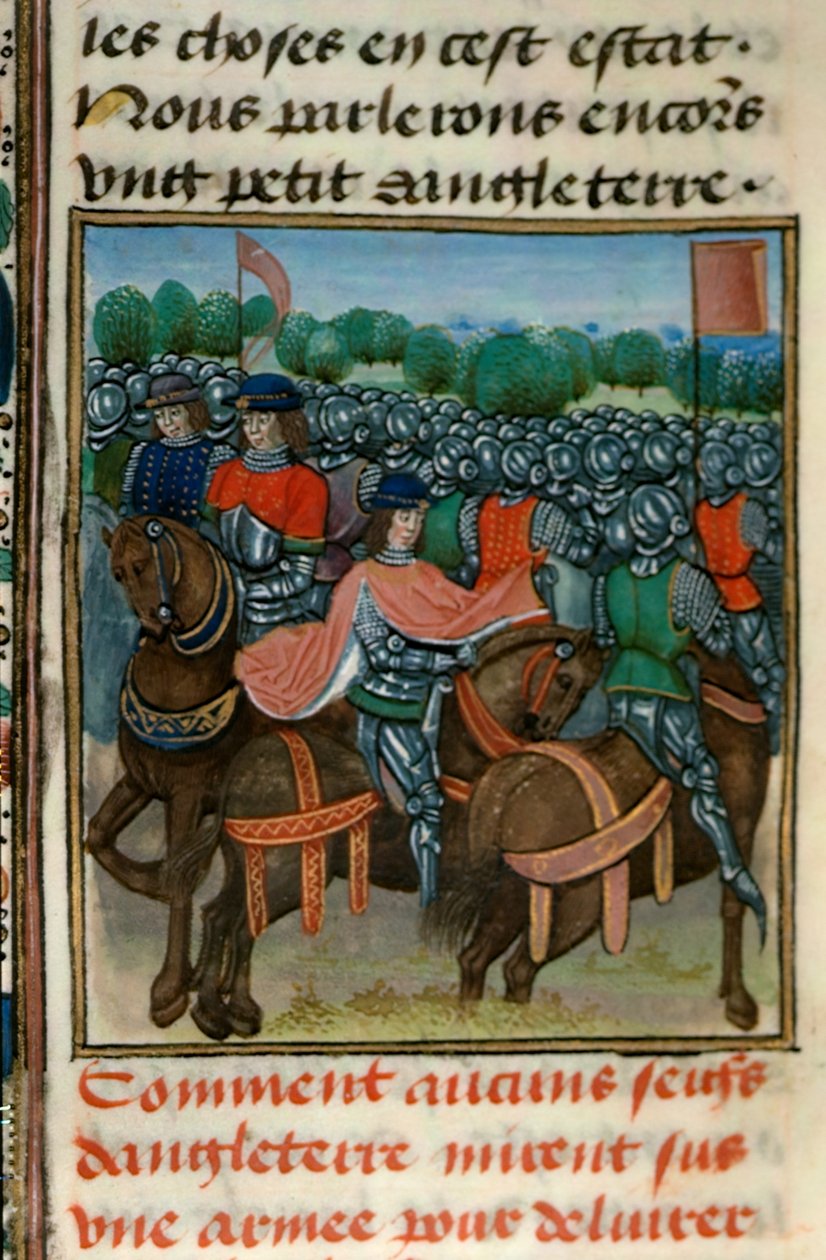 Rebellion against Henry IV (1367-1413) from Book IV of 