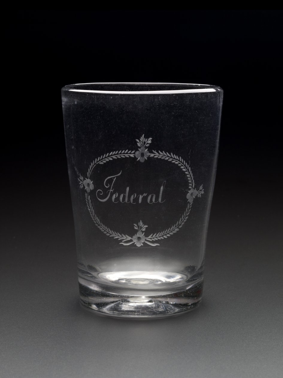 Tumbler, c. 1788-1795 by New Bremen Glass Manufactory