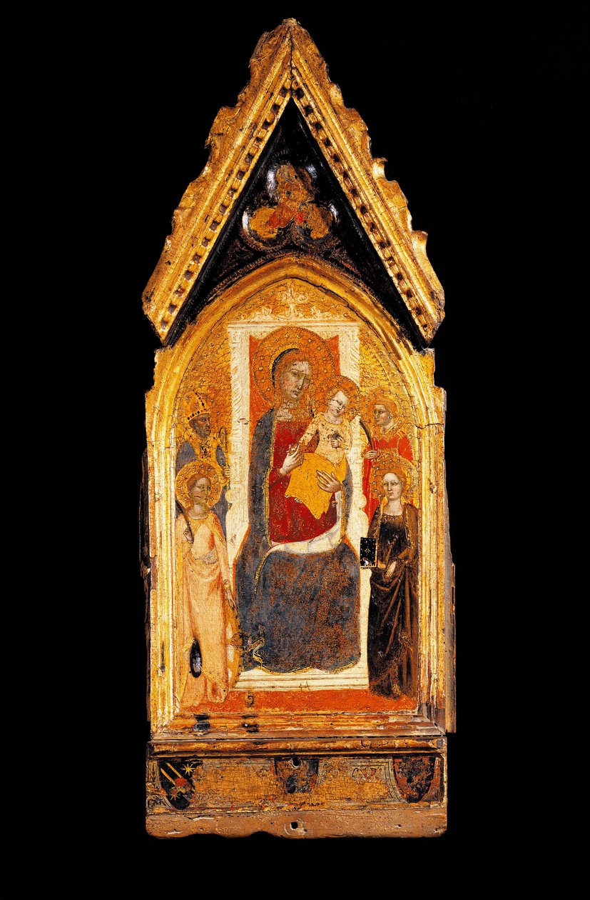Virgin and Child and Saints by Niccolo di Tommaso