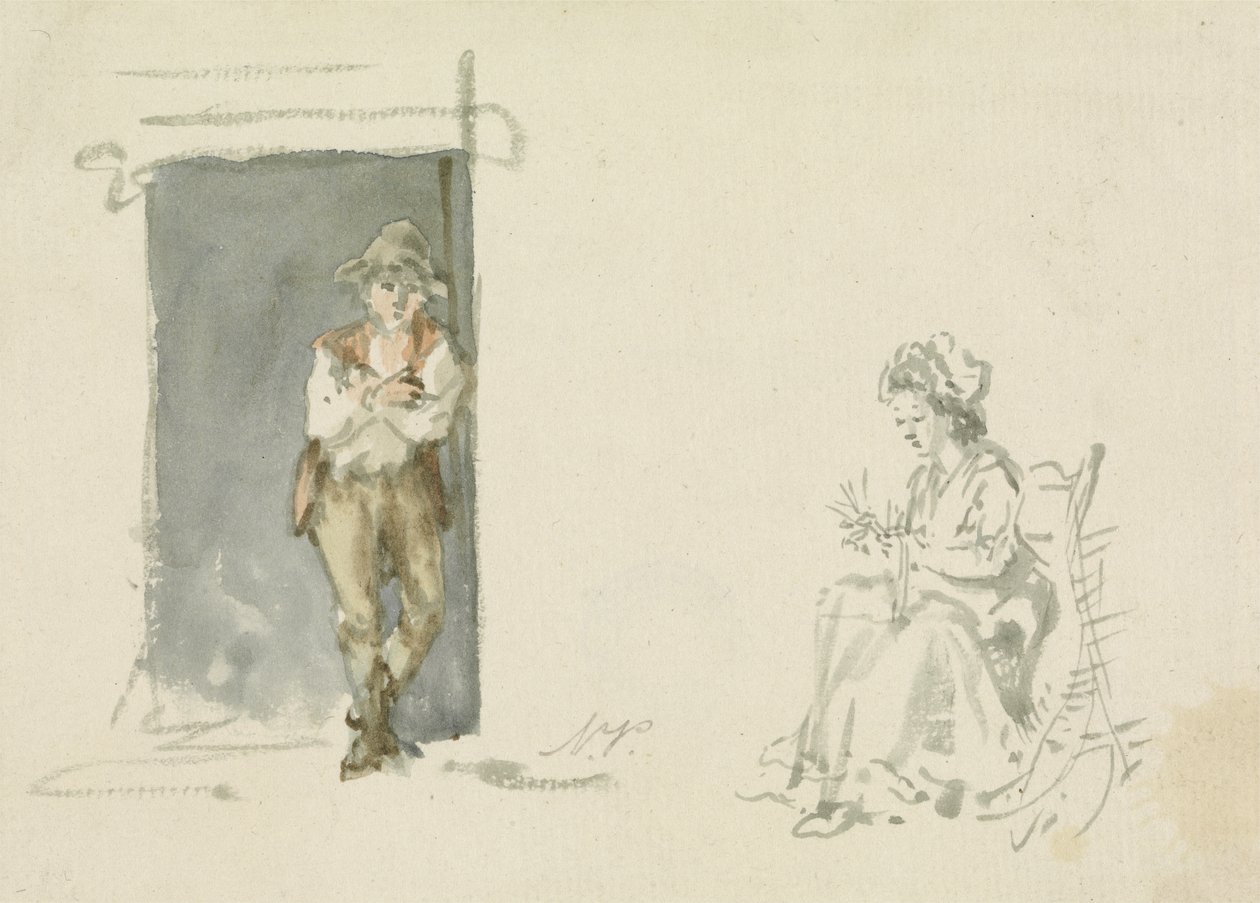 Figure Studies, Boy Standing by Nicholas Pocock