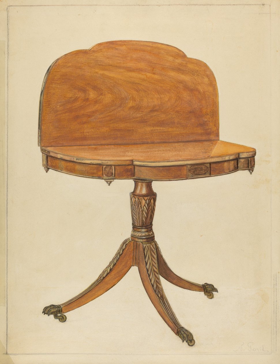 Card Table by Nicholas Gorid