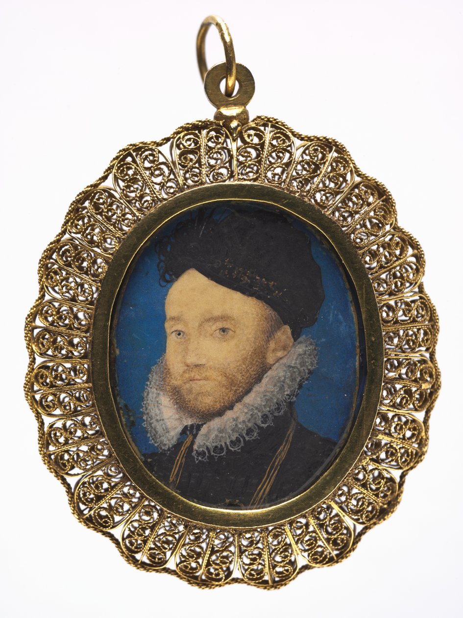 Portrait of a Man, 1590s by Nicholas Hilliard