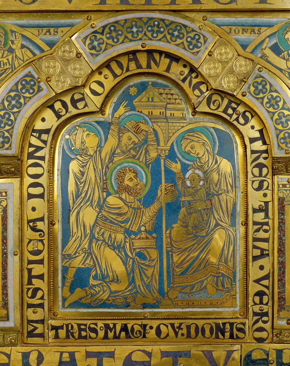 The Adoration of the Magi, from the Verdun Altar by Nicholas of Verdun