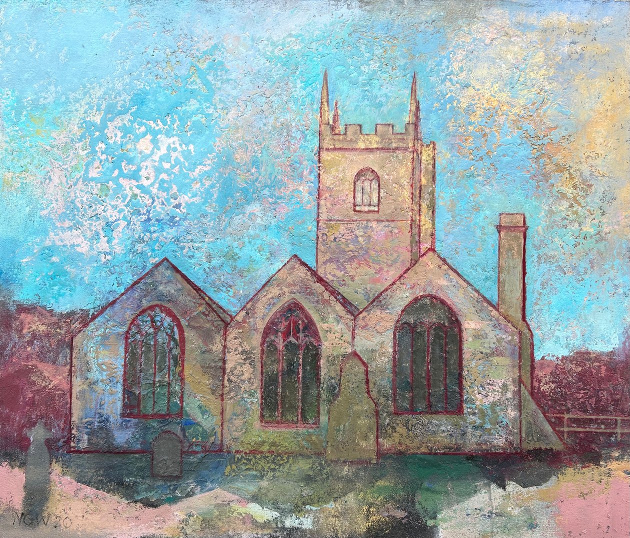 St Uny Church by Nick Williams