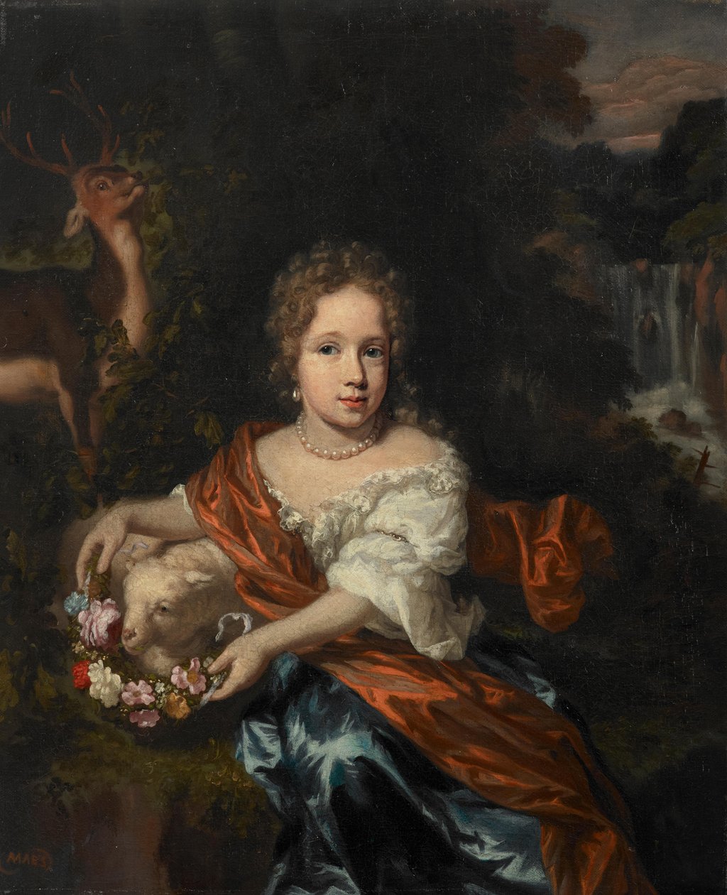 Portrait of an Unknown Girl by Nicolaes Maes