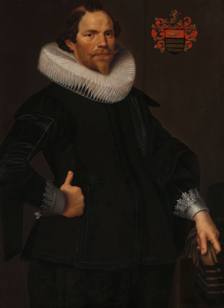 Portrait of Pieter van Son, c.1622-1629 by Nicolaes Pickenoy Pickenoy