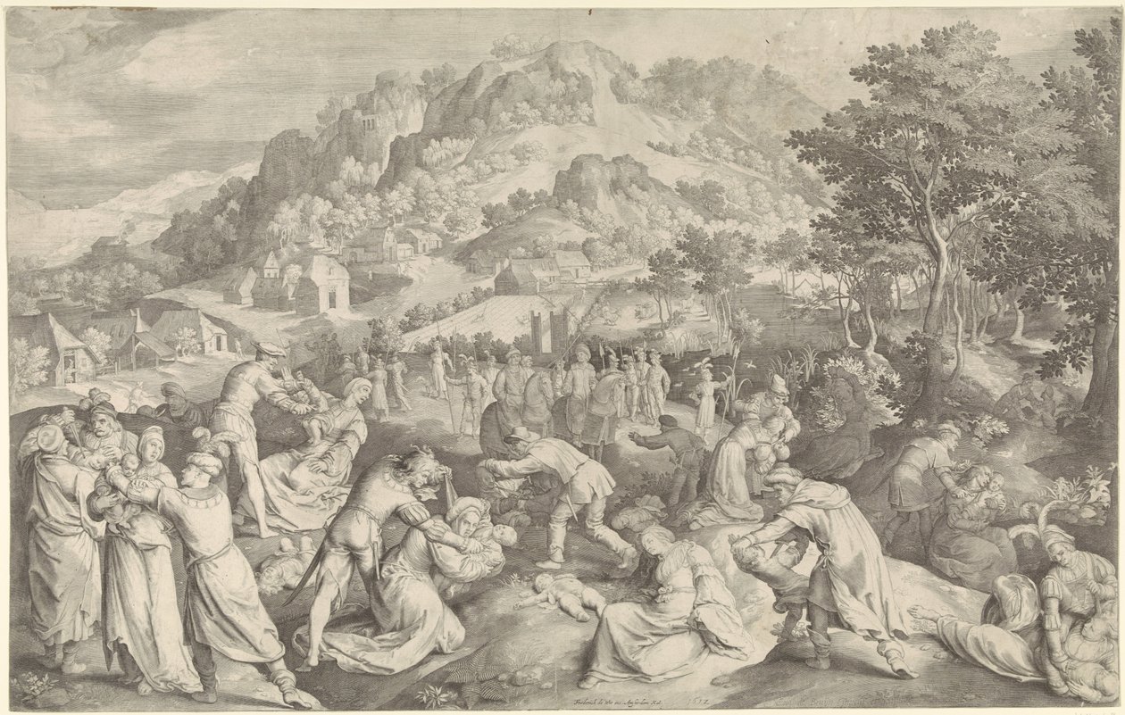 Massacre of the Innocents by Nicolaes de Bruyn