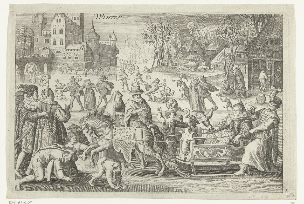 Winter by Nicolaes de Bruyn