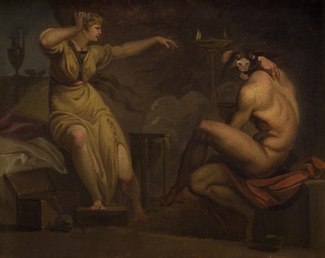 Fotis Sees Her Lover Lucius Transformed into an Ass. Motif from