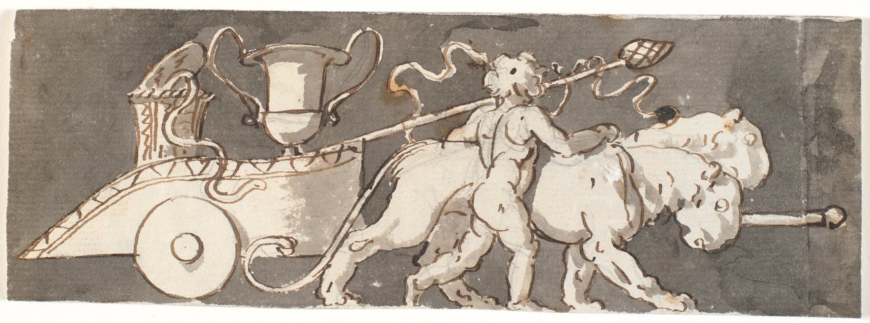 Frieze with Boy by Bacchus