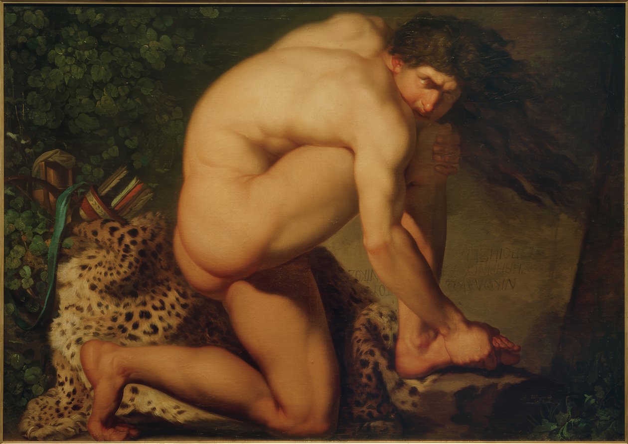 The Wounded Philoctetes by Nicolai Abraham Abildgaard