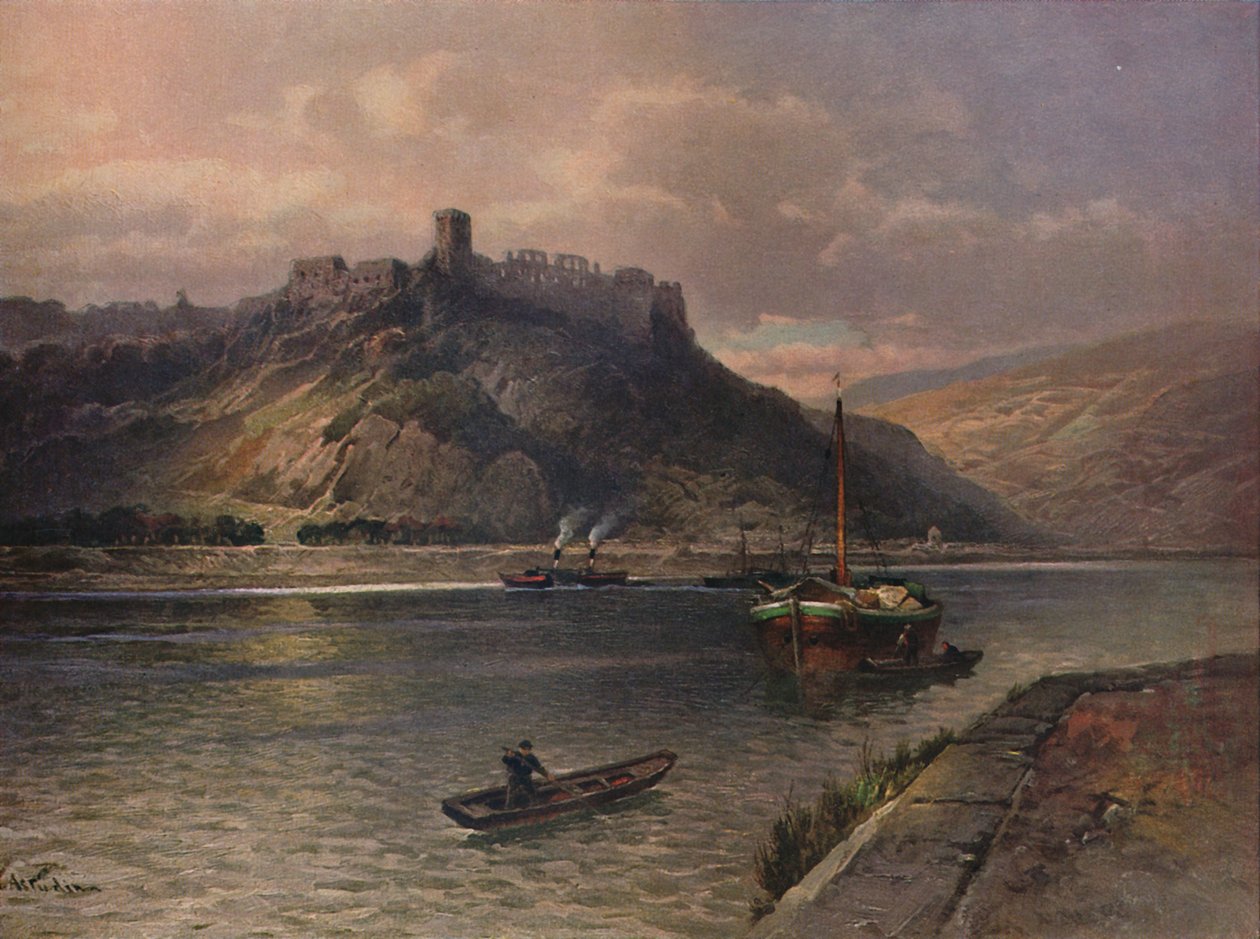 Ruine Rheinfels, Rheinfels Castle by Nicolai Astudin