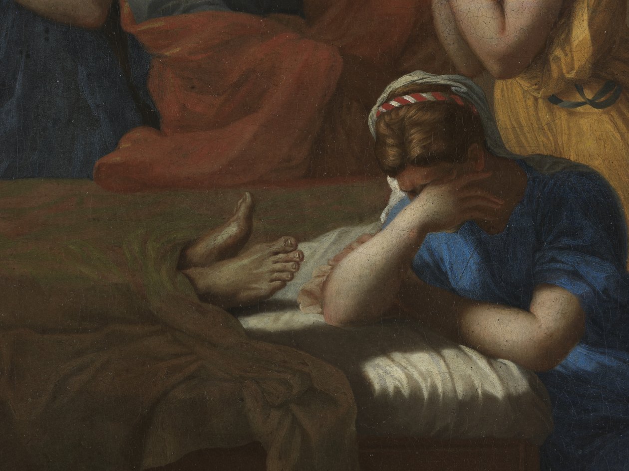 Extreme Unction, from the Seven Sacraments, 1638-40 by Nicolas Poussin