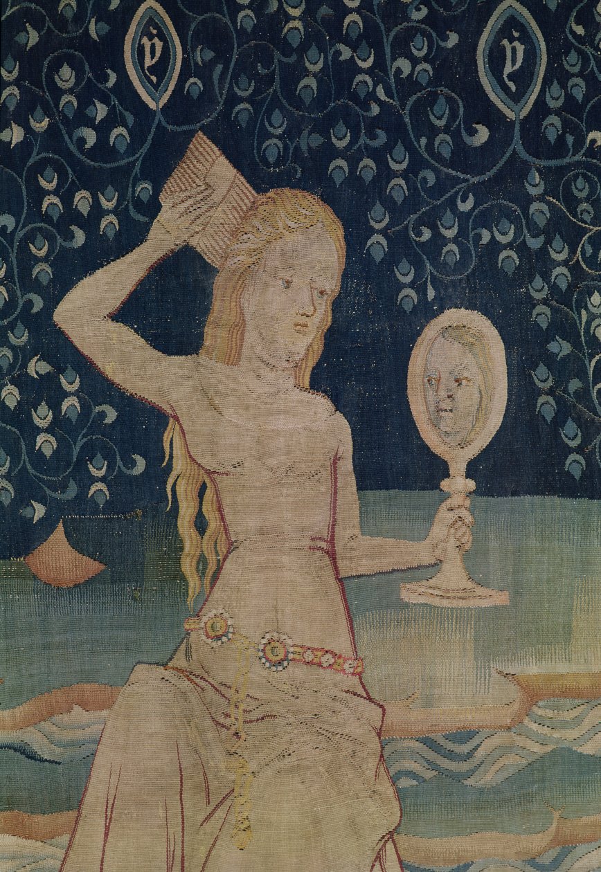 The Whore of Babylon, number 64 from The Apocalypse of Angers (detail) by Nicolas Bataille