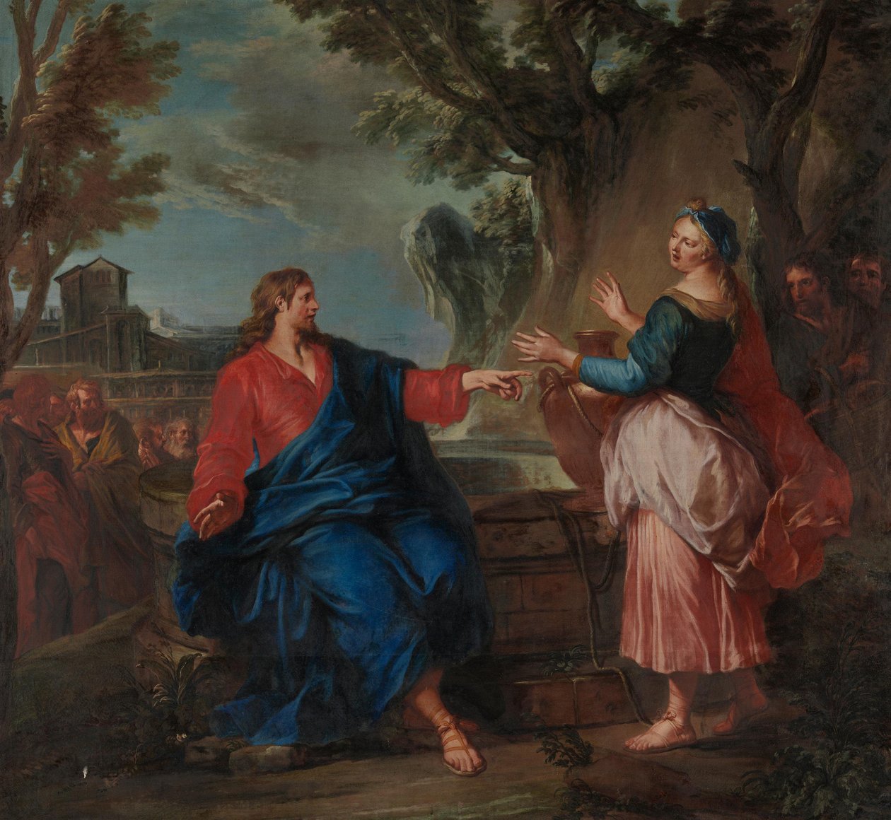 Christ and the Samaritan Woman by Nicolas Bertin