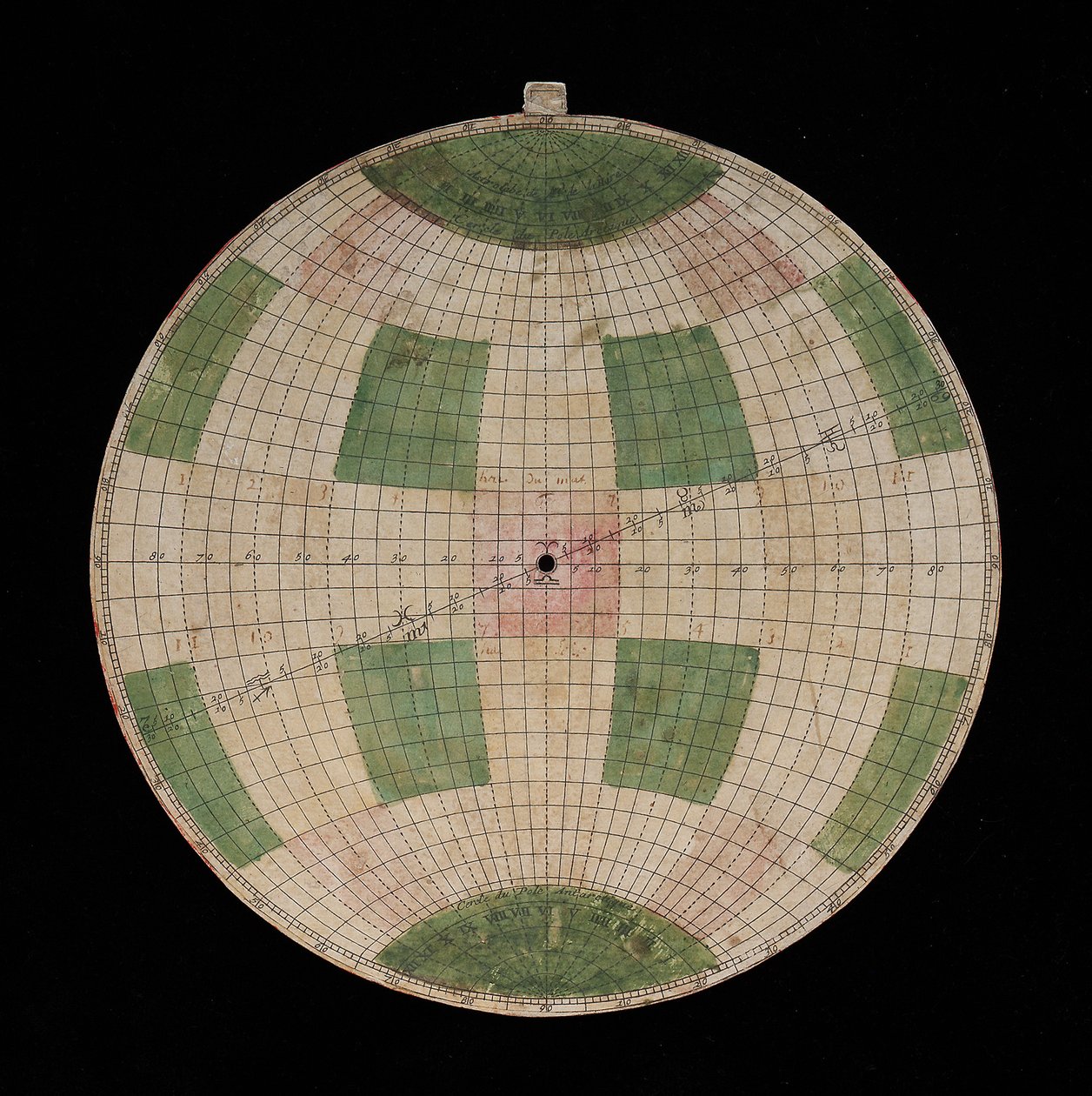 Astrolabe (detail) by Nicolas Bion