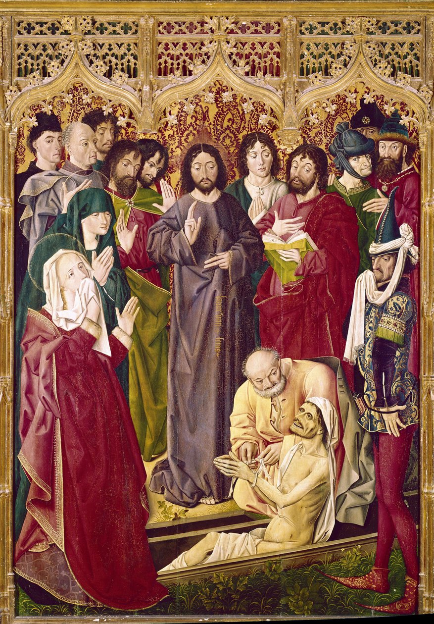 The Resurrection of Lazarus by Nicolas Froment