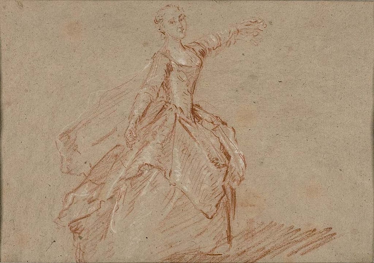 Study for The Dance Between the Pavilion and the Fountain by Nicolas Lancret