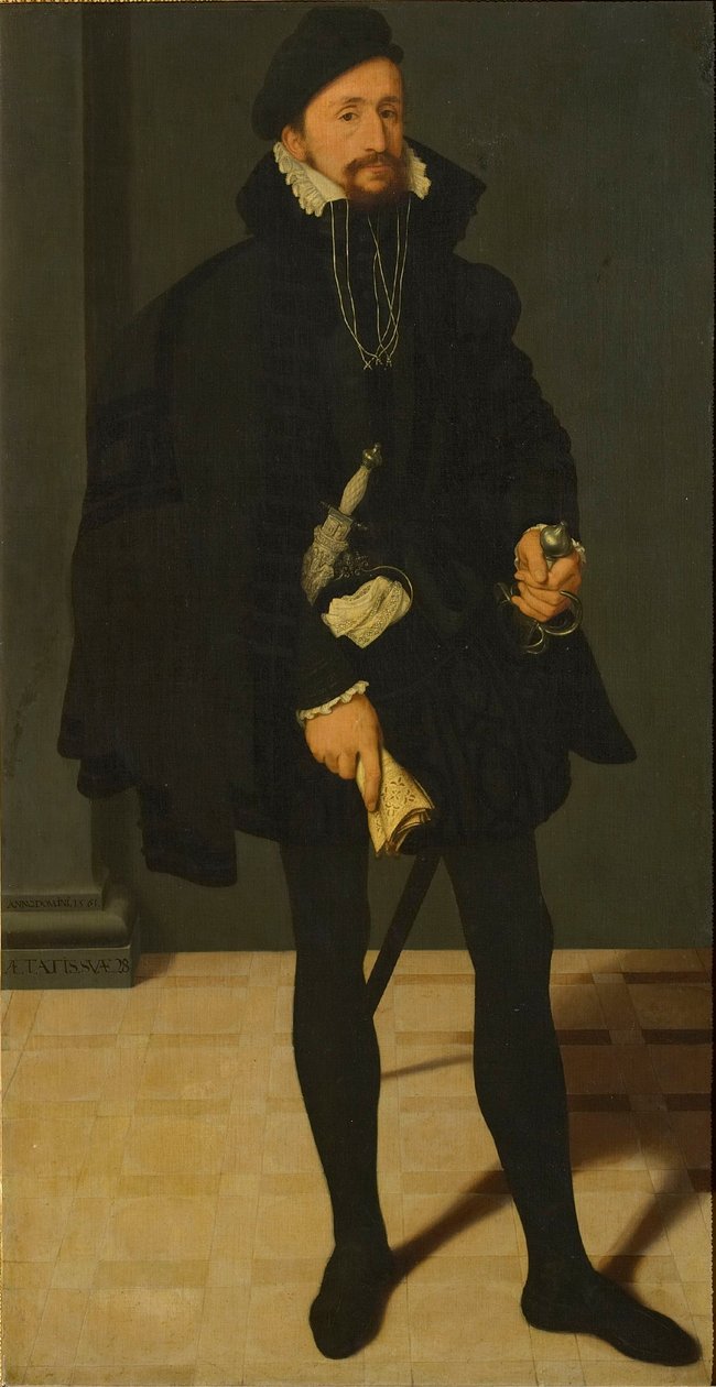 Portrait of Hans Heinrich Pilgram by Nicolas Neufchatel