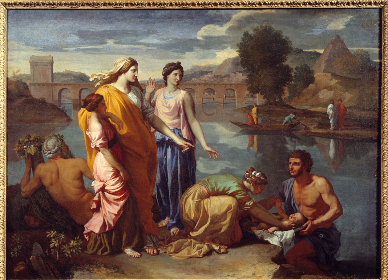 Moses by Nicolas Poussin