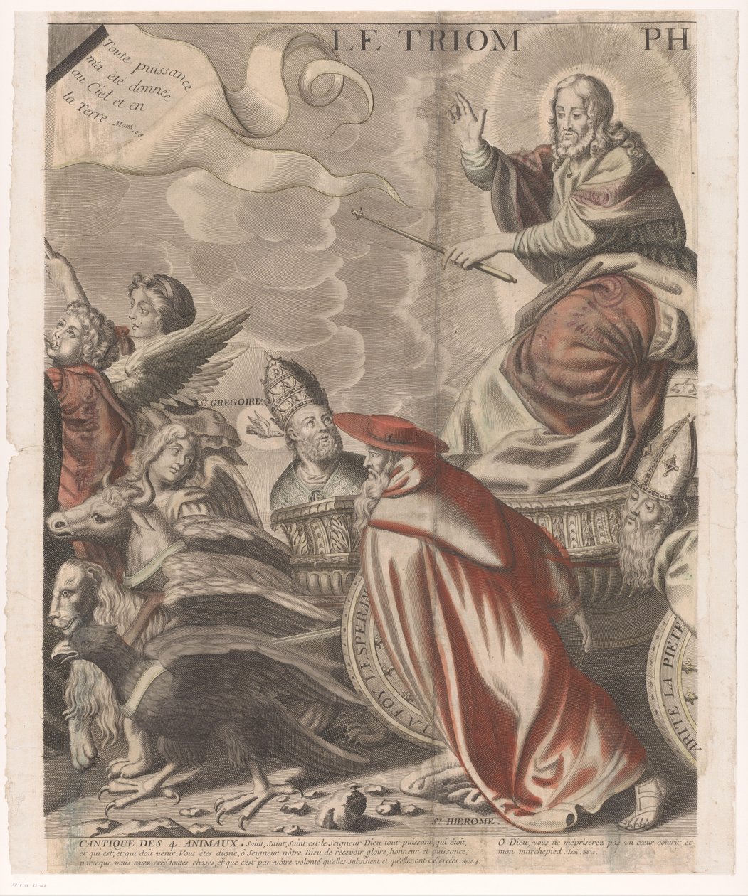 Triumphal Procession of Christ with Figures from the Old and New Testament (fifth part) by Nicolas de Larmessin (I)