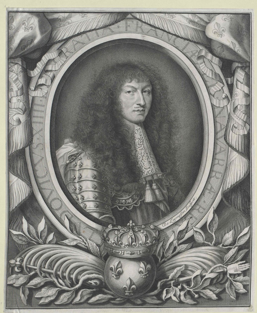 King of France Louis XIV by Nicolas de Larmessin