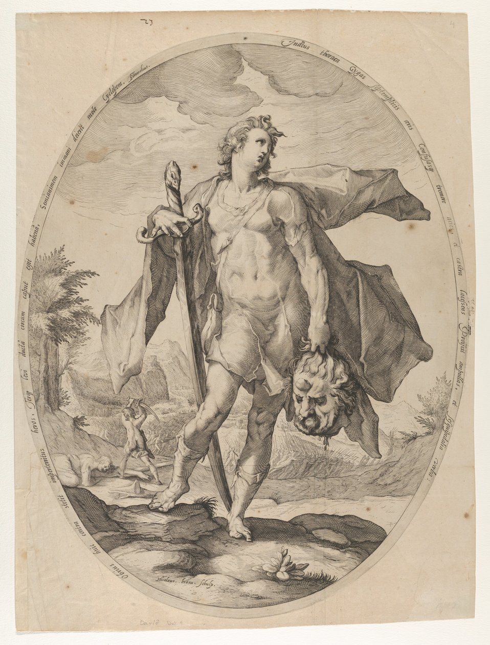 David from Heroes and Heroines of the Old Testament by Nicolaus Braeu
