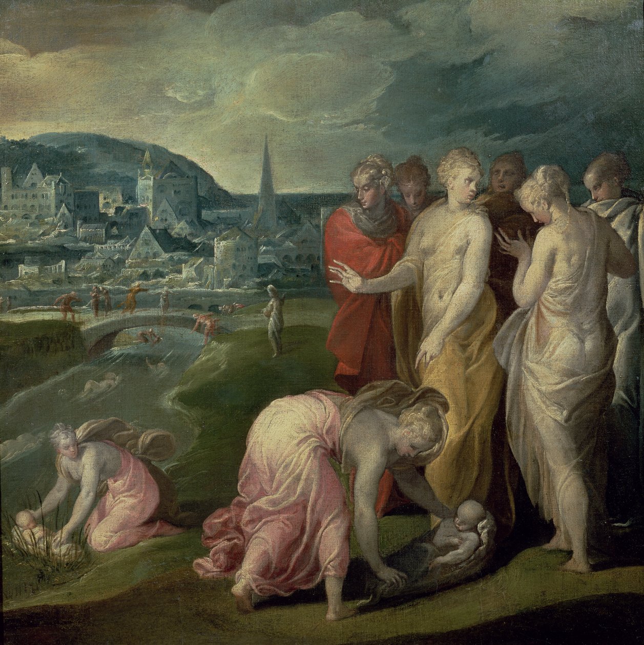 The Finding of Moses by Nicolo dell Abate