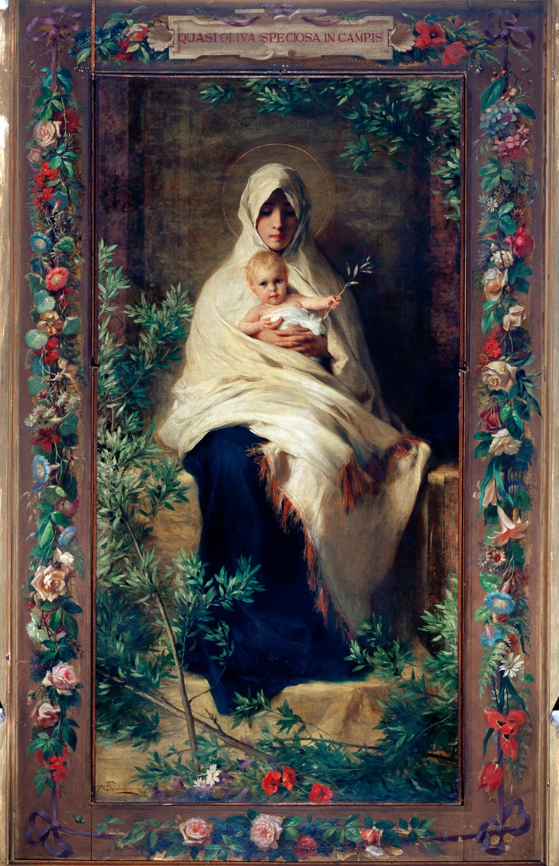 Our Lady of the Olive Tree by Nicolo Barabino