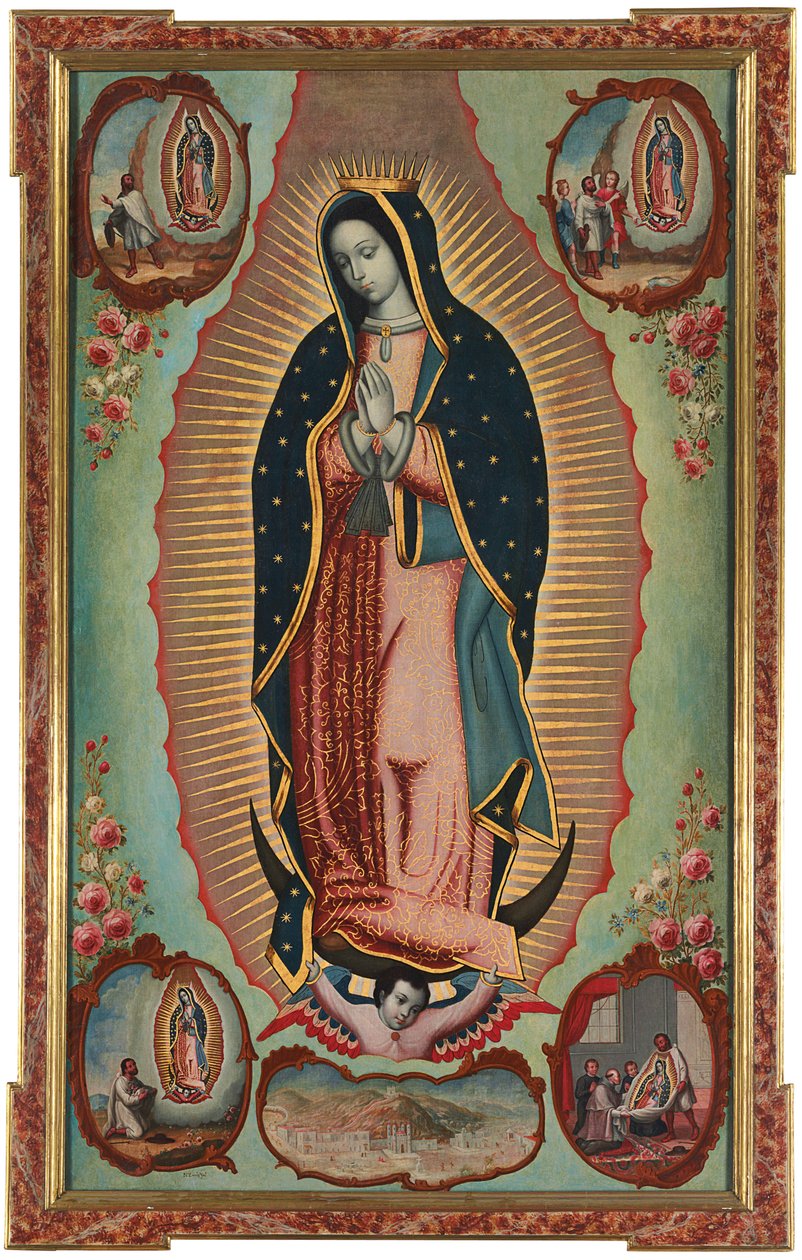 Virgin of Guadalupe by Nicolás Enríquez