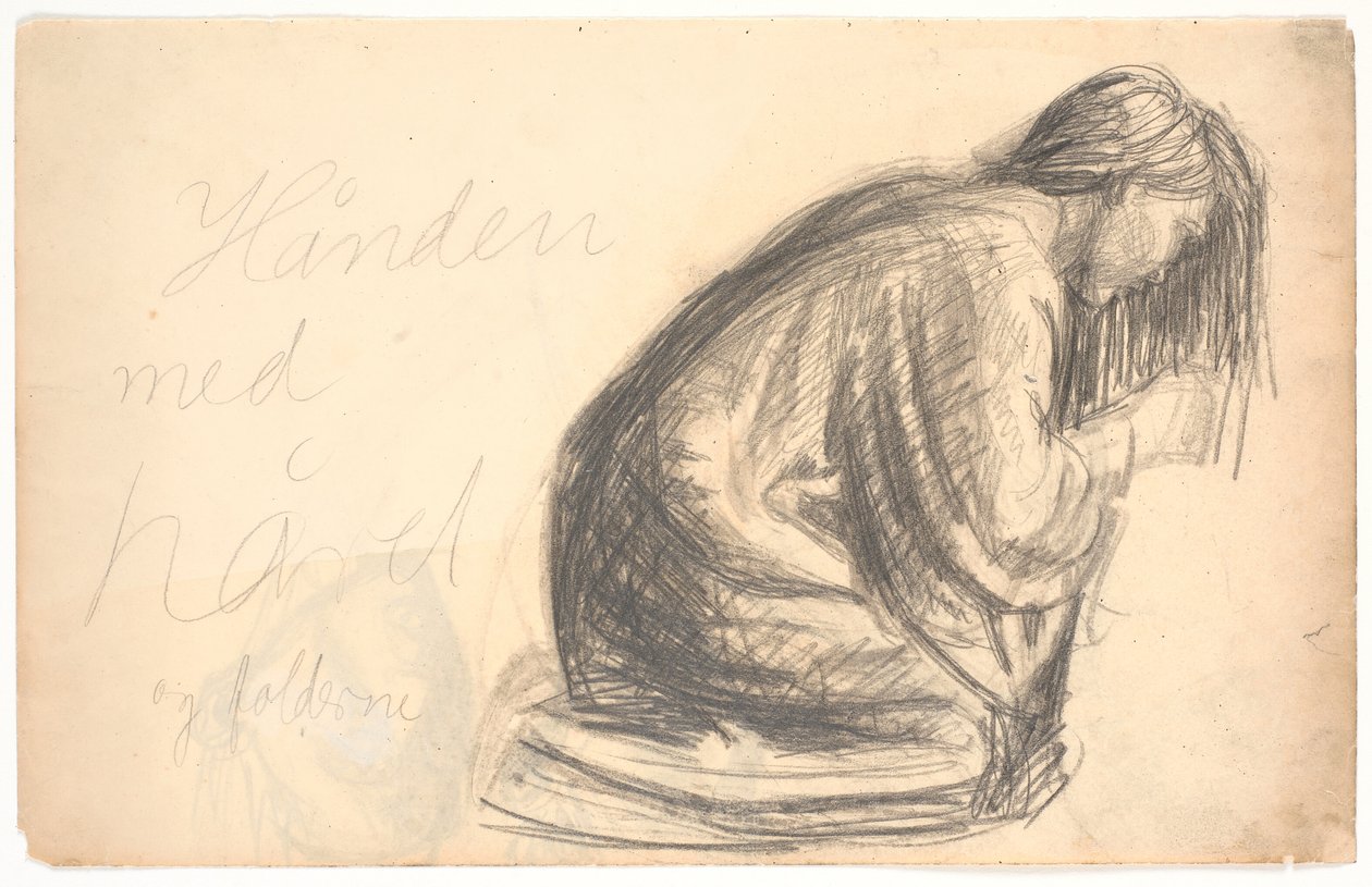 Kneeling Mary by Niels Larsen Stevns