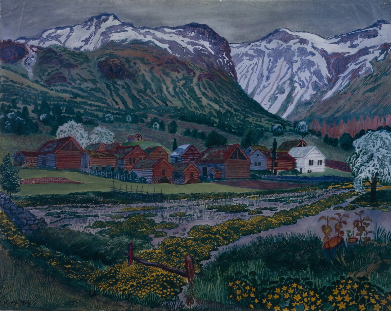 Buttercup Night by Nikolai Astrup