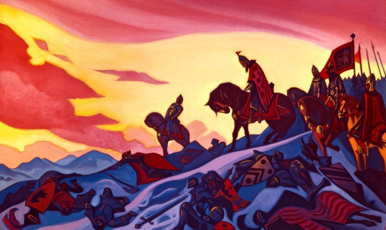 Alexander Nevsky by Nikolai Konstantinowitsch Roerich