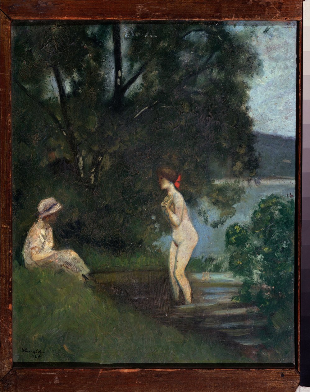 A Bather by Nikolay Vladimirovic Sinezubov
