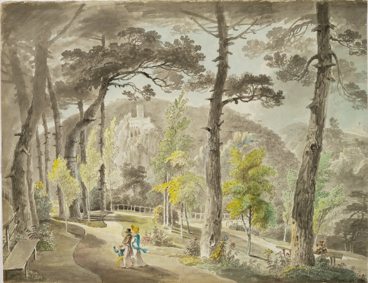 Promenade in the Hinterbruehl Valley, a Most Popular Excursion and Vacation Area South of Vienna by Norbert Bittner