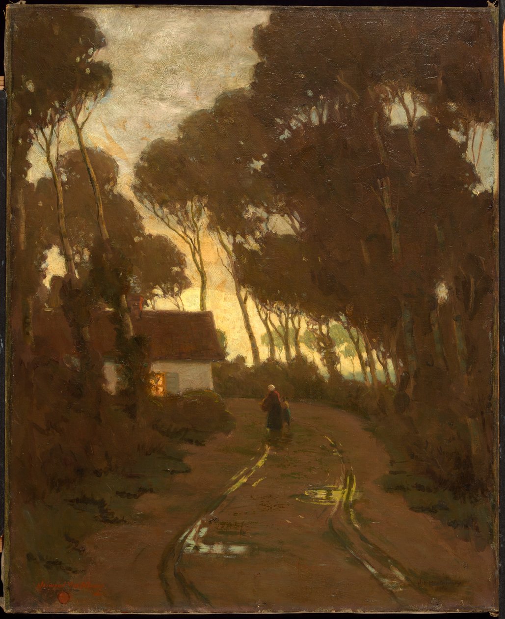 Twilight after the Rain by Norwood MacGilvary
