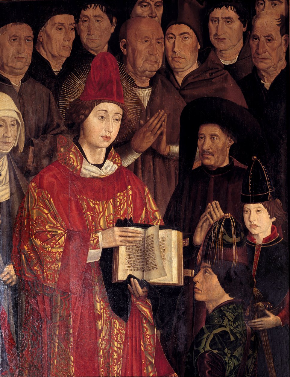 Polyptych of Saint Vincent by Nuno Goncalves or Gonzalvez