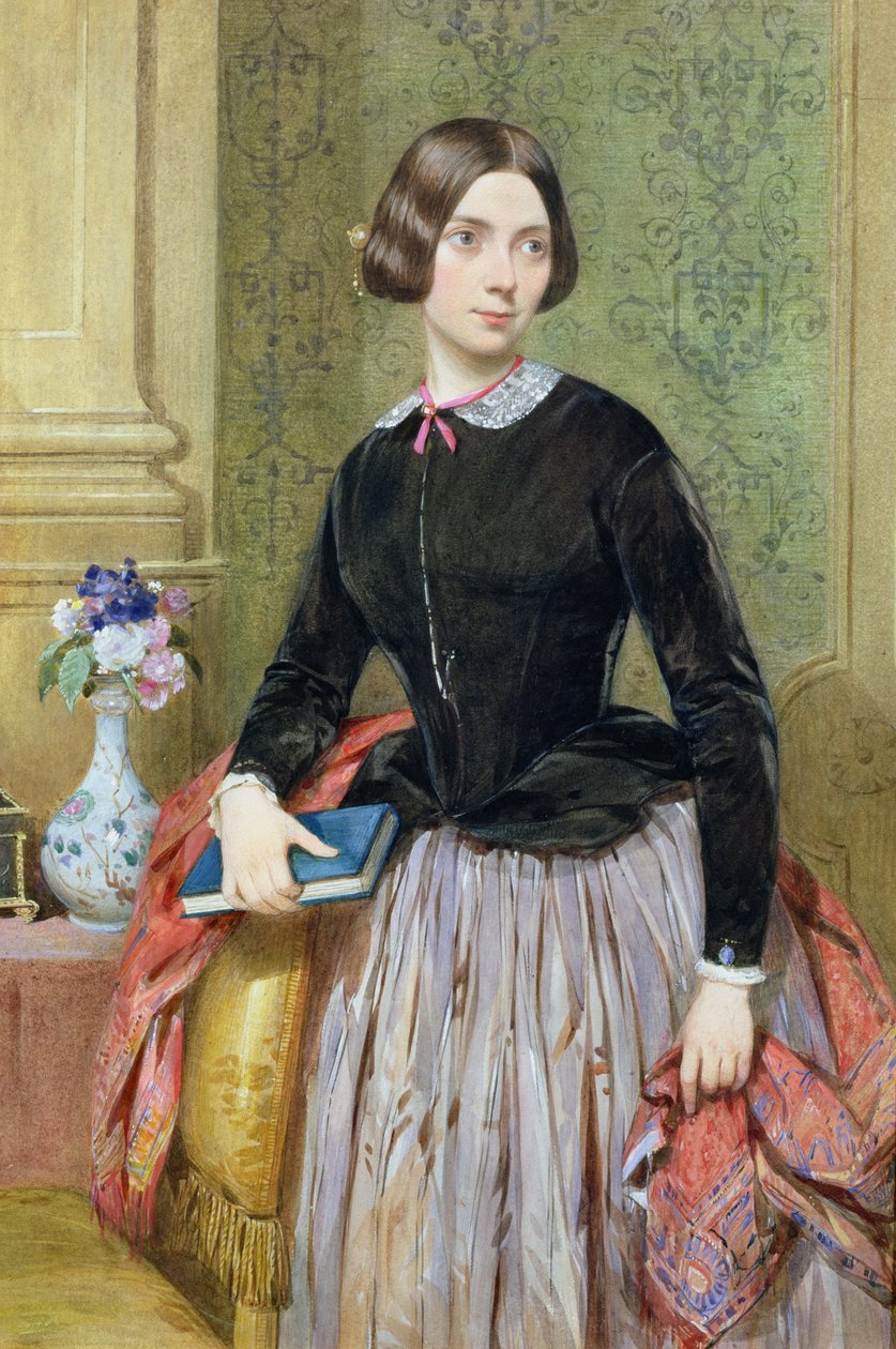 Portrait of a Lady by Octavius Oakley