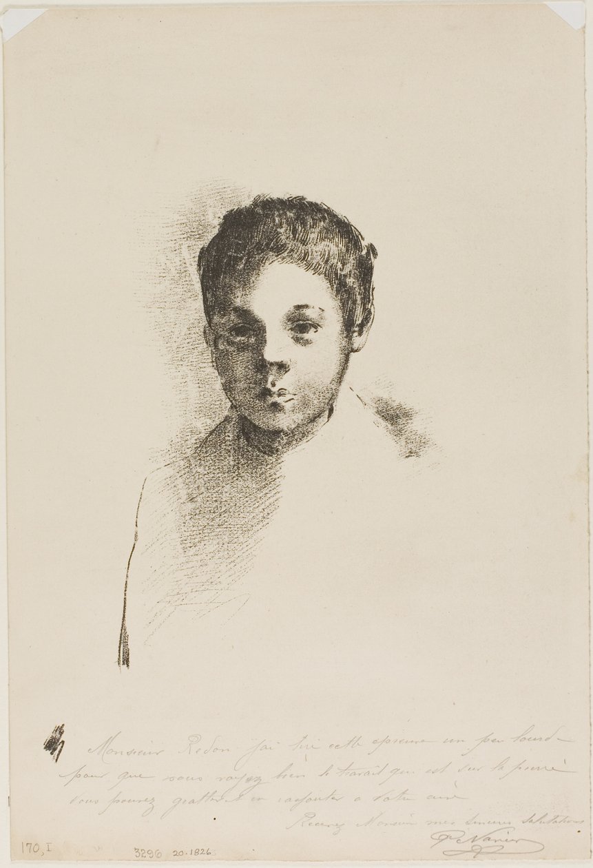 Ari by Odilon Redon: Premium art reproduction