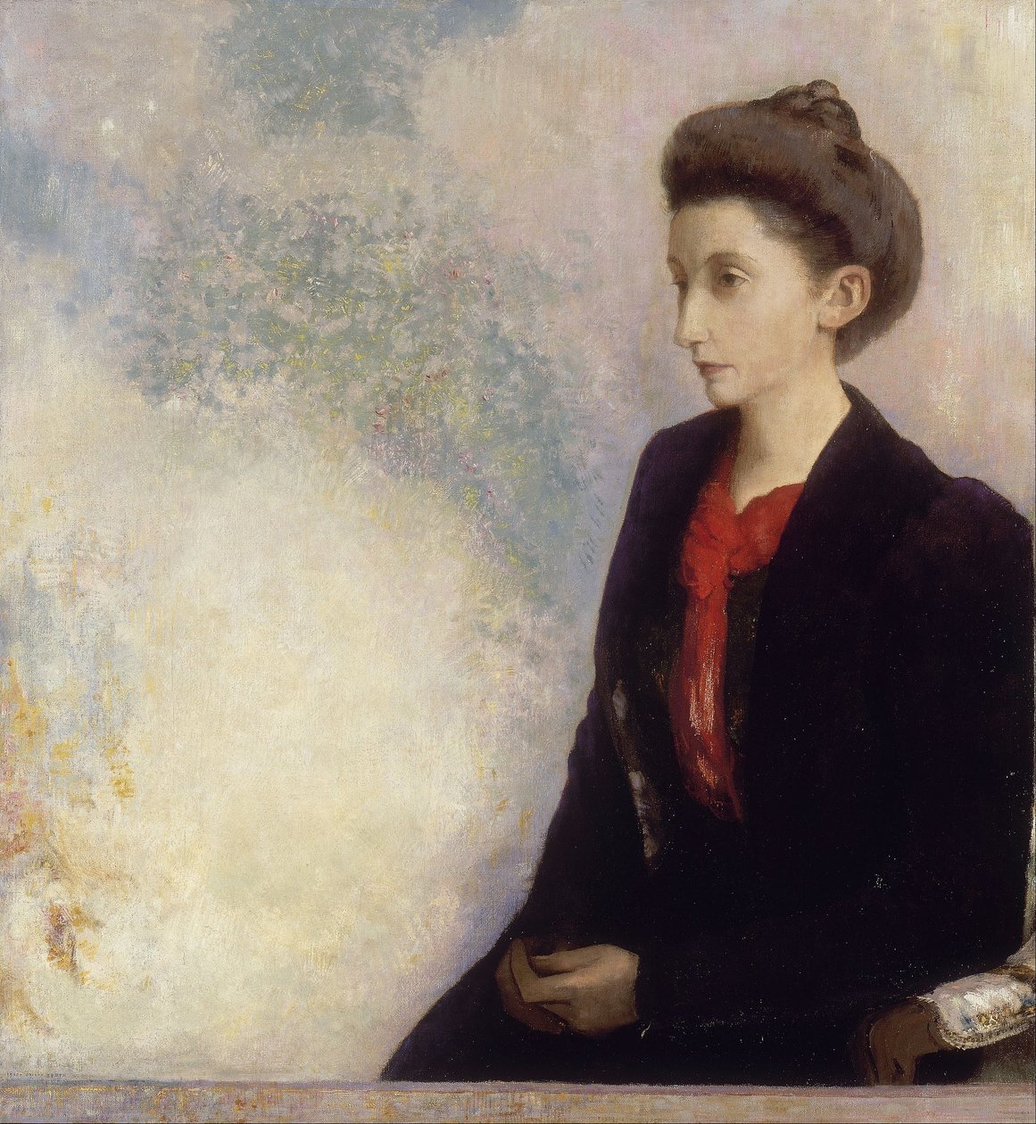 Baroness Robert de Domecy by Odilon Redon