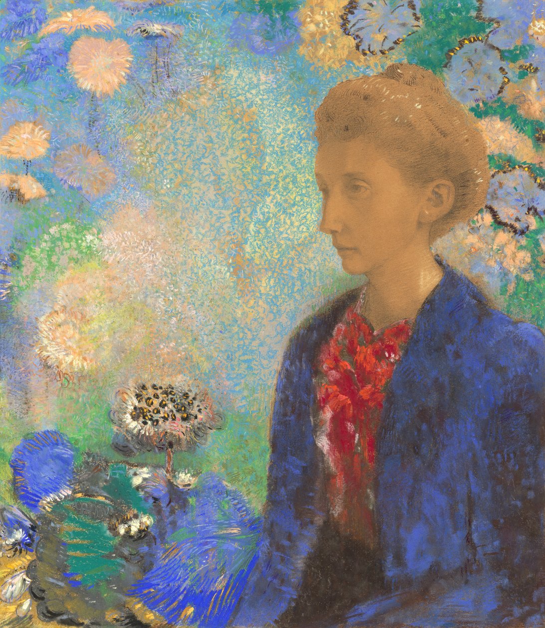 Baroness de Domecy by Odilon Redon