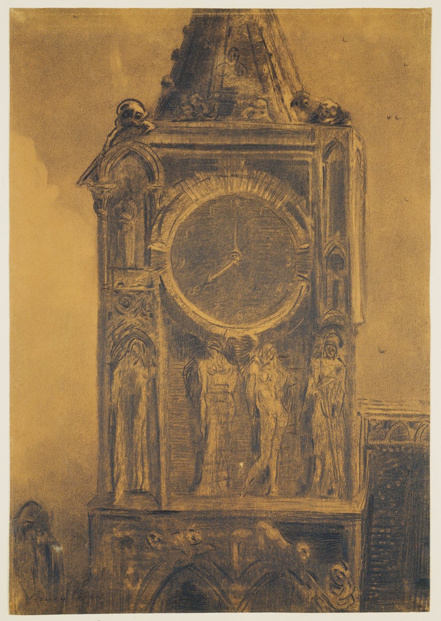 The Deep Bell of Saint Gudula by Odilon Redon
