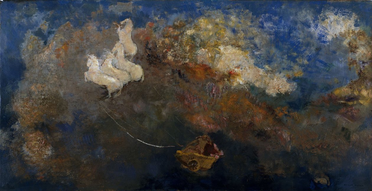 The Chariot of Apollo by Odilon Redon