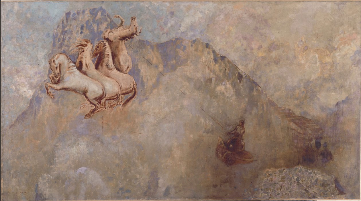 The Chariot of the Sun by Odilon Redon