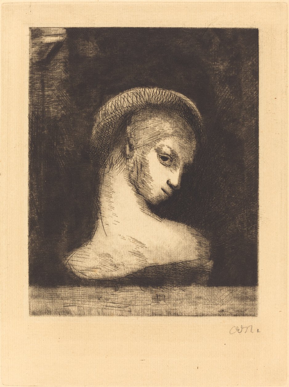 Perversity by Odilon Redon: Highest-quality art reproduction