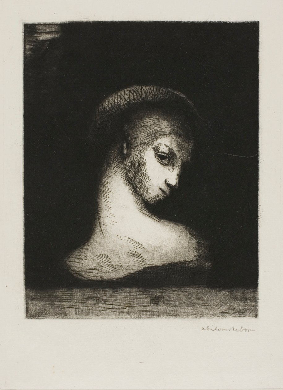 Perversity by Odilon Redon: Highest-quality art reproduction